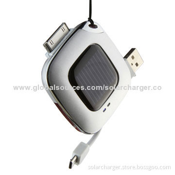 Portable Solar Charger, 60 * 60 * 13mm Size